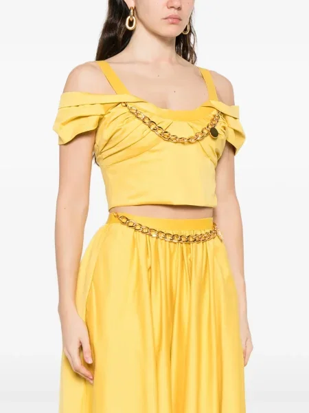 Colier Elisabetta Franchi galben