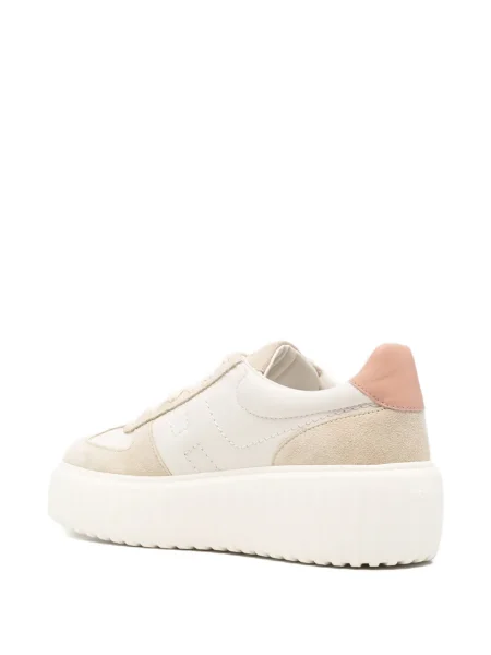 Sneakerși Hogan cu dungi cu platformă