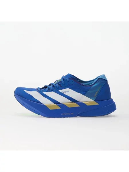 Sneakers adidas Adizero Adios Pro 4 Blue/ Ftwr White/ Lime Burst EUR 47 alb