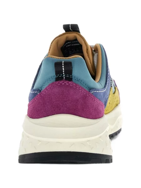 Φλοράλ sneakers Flower Mountain μπλε