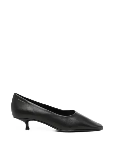 Pantofi cu toc Calvin Klein din piele negru