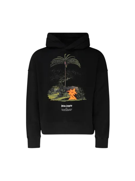 Bluza z kapturem Palm Angels czarna