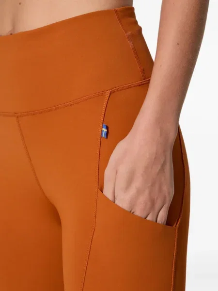Leggings Fjallraven portocaliu