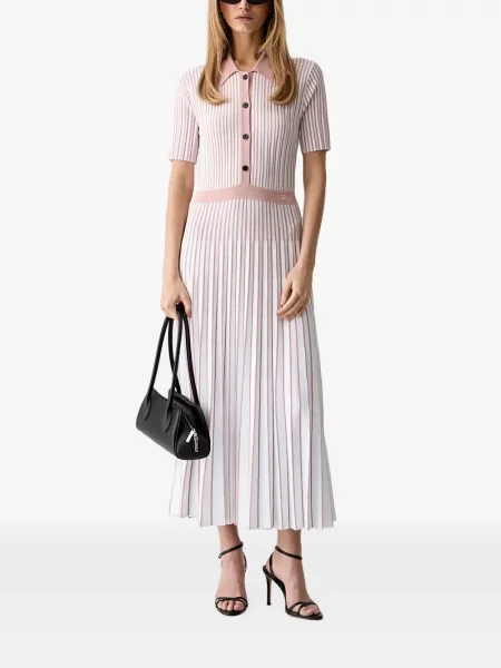 Rochie Karl Lagerfeld cu dungi alb