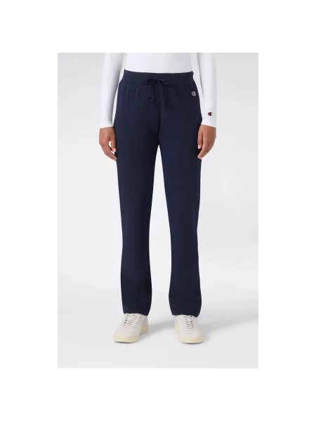 Spodnie Champion Straight Hem Pants niebieskie
