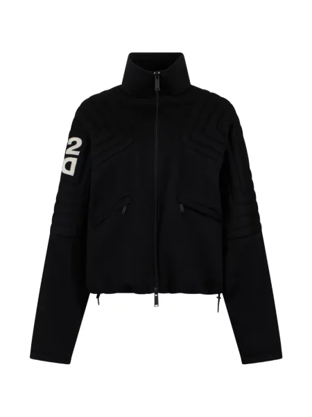 Geacă Dsquared2 cu autograf negru