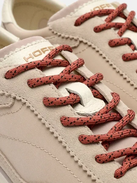 Hoff sneakers din piele întoarsă BRIDGE MKII BEIGE bej