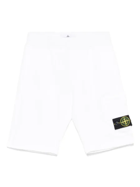 Szorty dziecięce Stone Island białe