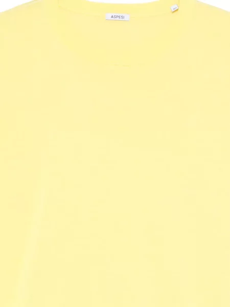 Pulover Aspesi cu decolteu rotund galben
