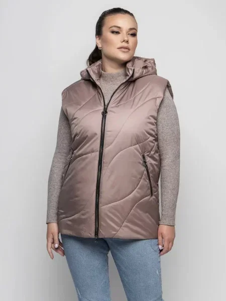 Жилет з утеплювачем UVENTUM бежевий