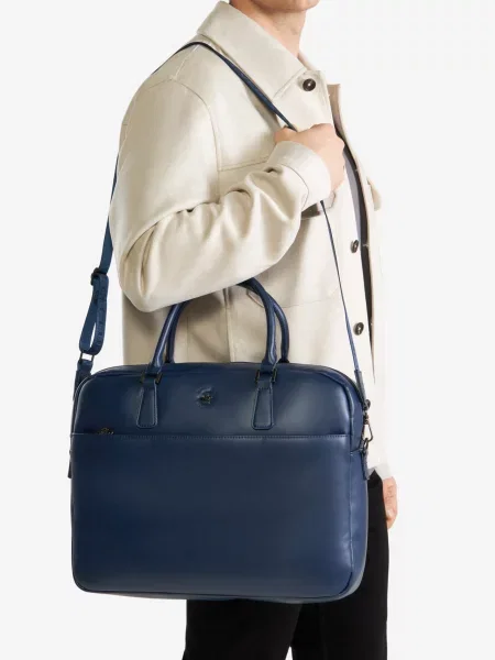 Torba na laptopa granatowa