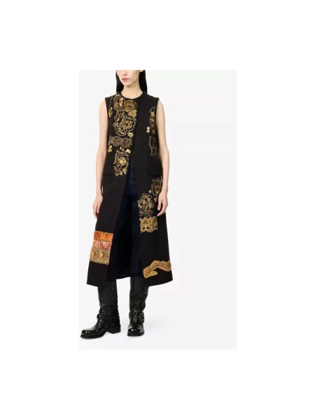 Sukienka midi Dries Van Noten czarna