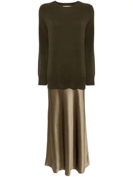 Rochie maxi Christopher Esber verde