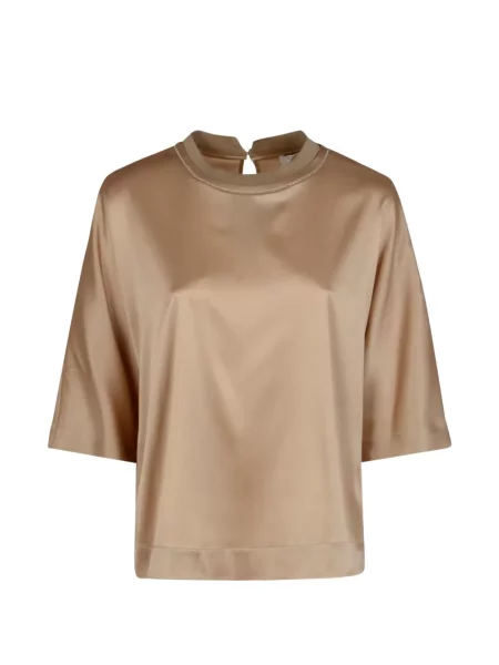 Gulerat cămașă Peserico cu mărgele