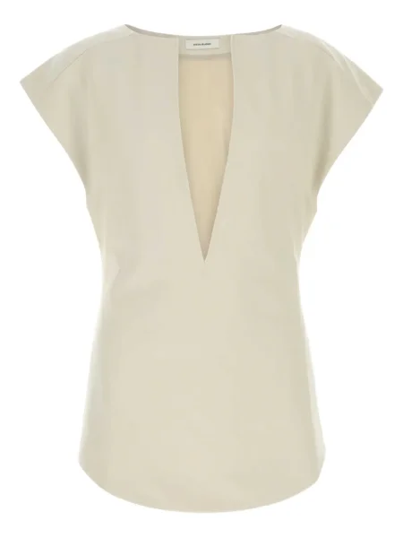 Top Entire Studios cu decolteu în V