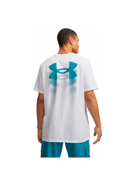 Koszulka Under Armour Blur Logo biała