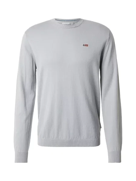 NAPAPIJRI Svetr DARCA námořnická modř / světle / červená šedá