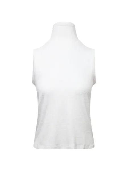 Pulover cu guler înalt heláncă Rag & Bone alb