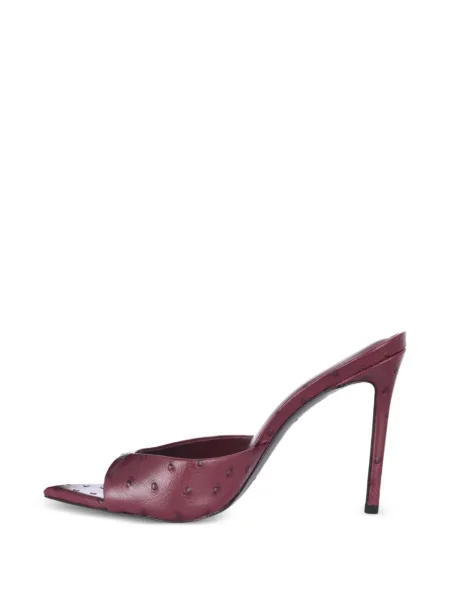 Sandale Black Suede Studio din piele de căprioară negru