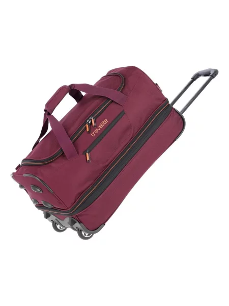 TRAVELITE Gurulós bőröndök ibolyakék