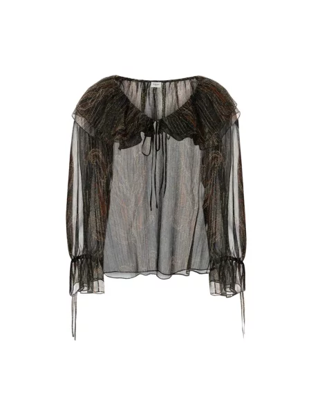 Bluzka Saint Laurent z wzorem paisley