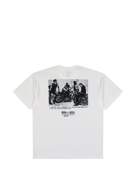 Tricou Neighborhood cu imagine alb
