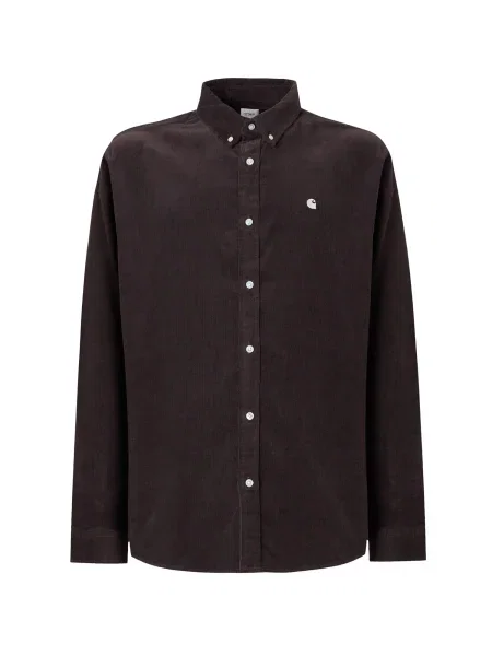 Carhartt WIP Cămașă Madison ciocolatiu
