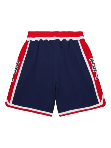 Pantaloni scurți Mitchell & Ness albastru