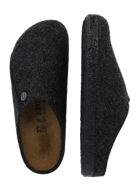 BIRKENSTOCK Papuci de casă gri amestecat negru