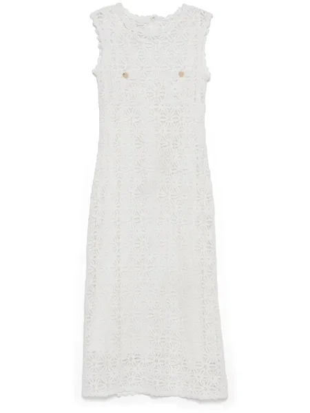 Rochie Bambah de costum alb