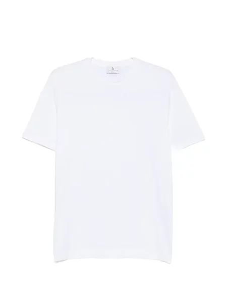 Tricou Magazzino Ricambi cu decolteu rotund alb