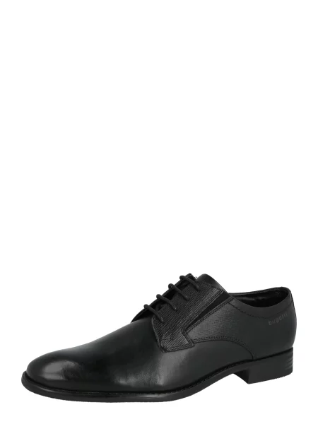 Bugatti Pantofi cu șireturi negru