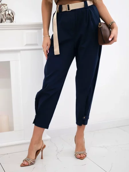 Pantaloni Kesi Włoski albastru