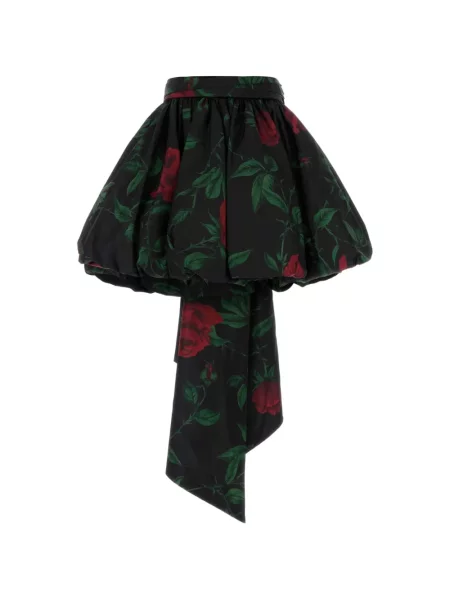 Fusta mini Blumarine cu funde negru
