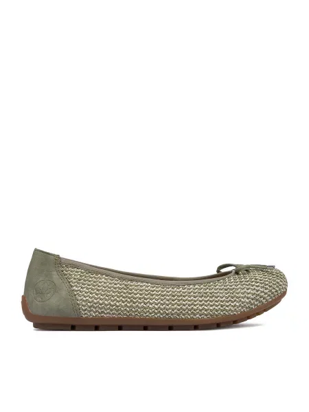 Baleríny Rieker zelená