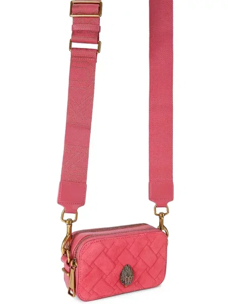 Kurt Geiger London crossbody torbica KENSINGTON roza