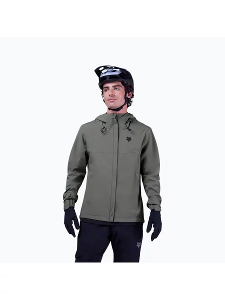 Мъжко яке за колоездене Fox Racing Ranger Water pewter сиво