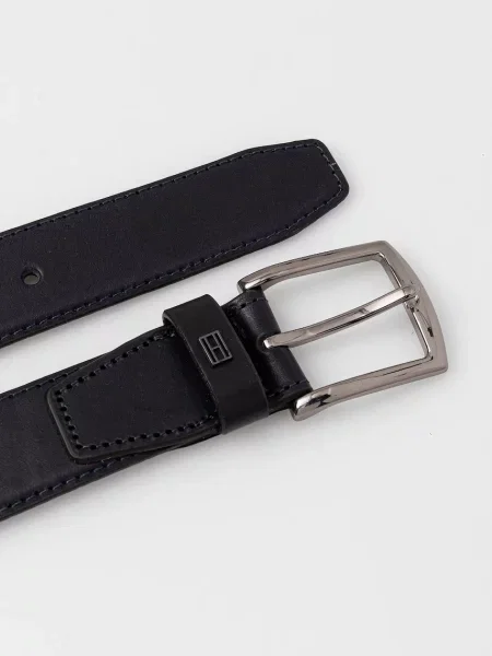 Tommy Hilfiger pas usnjeni modra