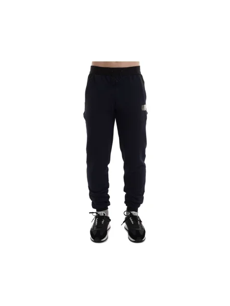 Pantaloni Emporio Armani albastru
