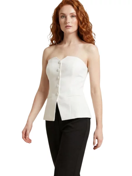 Top Morgan De Toi alb