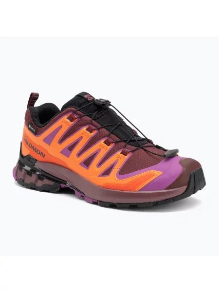 Salomon XA Pro 3D V9 GTX дамски маратонки за бягане tawnyp/redora виолетово
