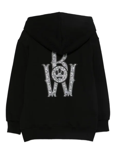 Bluza z kapturem dziecięca Barrow czarna
