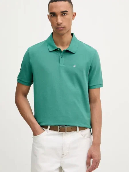 Calvin Klein Jeans polo majica zelena
