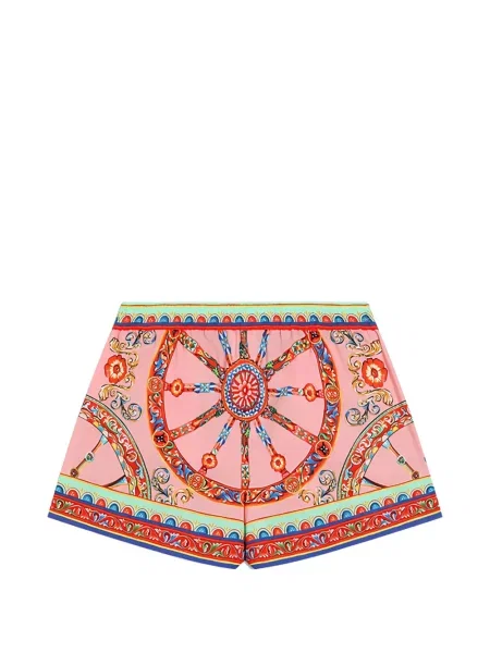 Szorty dziecięce Dolce And Gabbana różowe