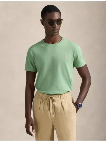 POLO RALPH LAUREN Tricou | Custom slim fit verde