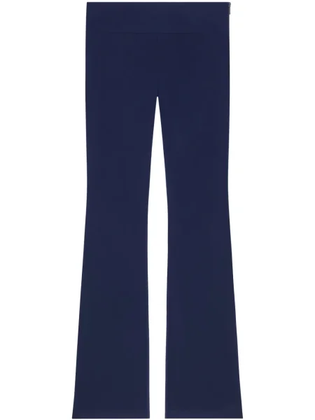 Pantaloni Courreges albastru