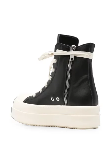 Top Rick Owens din piele negru