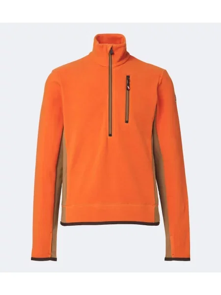 Fleece φλις φούτερ Moncler Grenoble πορτοκαλί