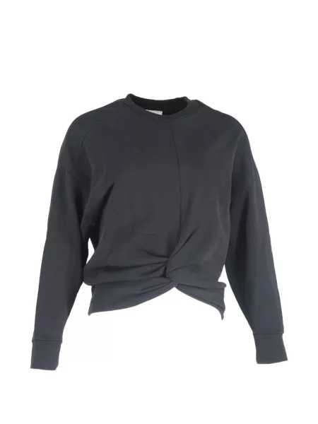 Pulover Iro cu decolteu rotund negru