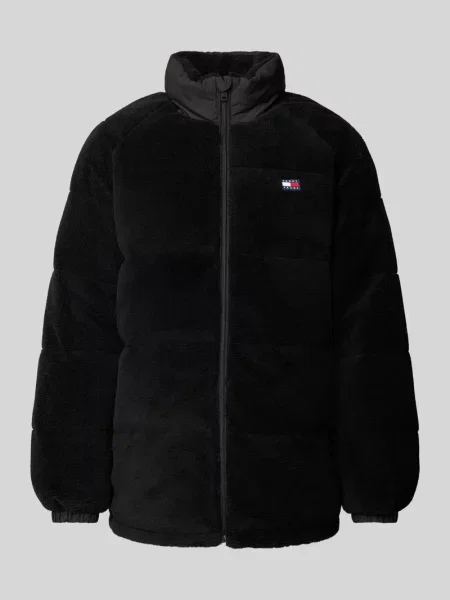 Kurtka z futerka Tommy Jeans czarna